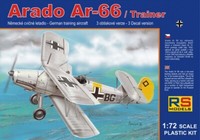 Arado 66 Trainer Luftwaffe 3 Decal V. FüR Luftwaffe 1:72 Plastikmodellbausatz