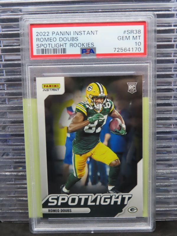Romeo Doubs Panini Instant Spotlight Rookies #SR38 Base