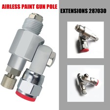 287030 Airless Paint Gun Pole Extensions Clean Shot Shut-Off Valve Swivel Joint