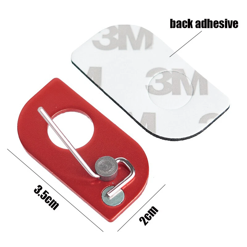 Archery Magnetic Arrow Rest Right Hand Stick On for Recurve Bow Hunting Shooting - Image 2 of 4