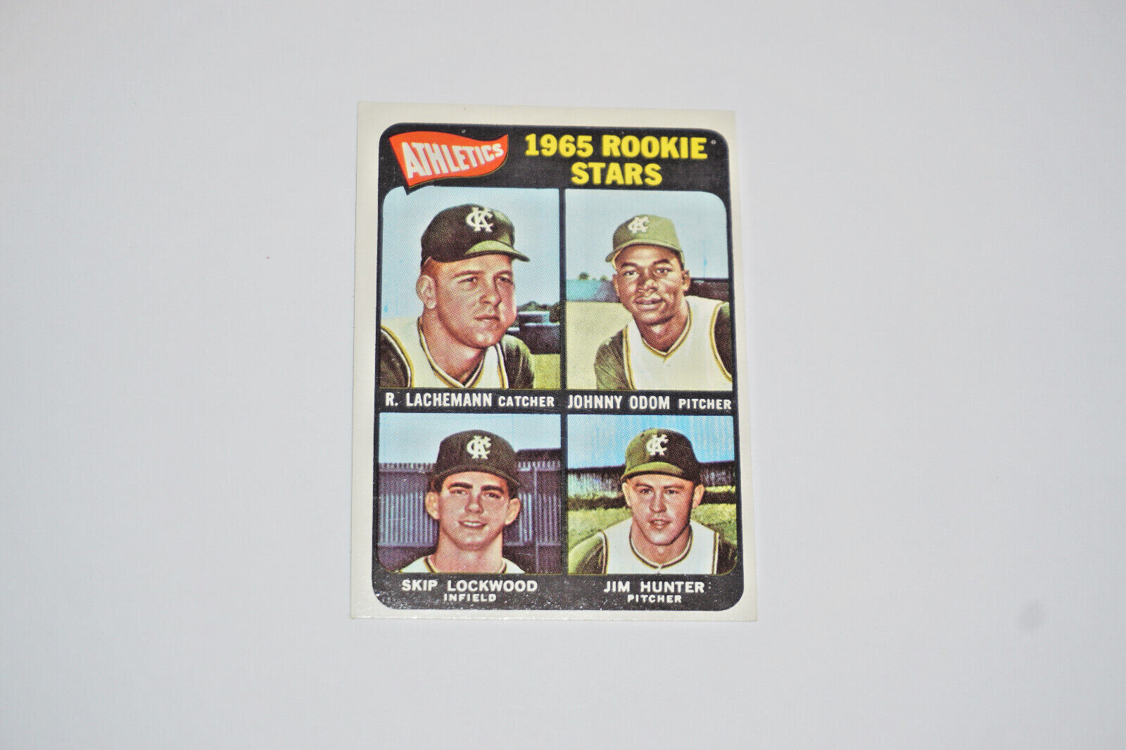 1965 TOPPS CATFISH HUNTER ROOKIE CARD eBay