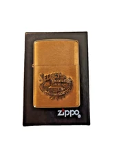 Winston Select Trading Company Unfired Brass Lighter by Zippo 1995 New in Box