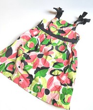 Gymboree 12-18 mo Palm Beach Paradise Green Floral Banded Dress NWT Tropical