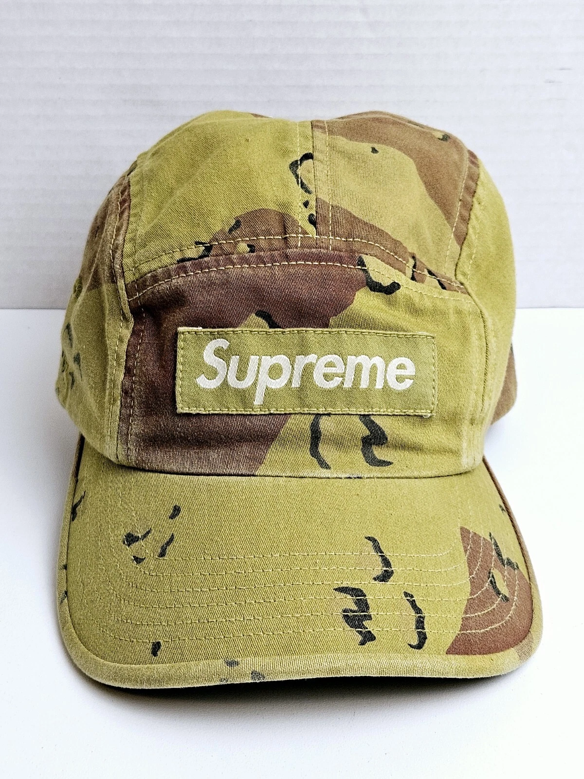 Casquette de camp camouflage supreme overdyed réglable