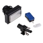LED Illuminated Rectangle Button for Game Arcade Arcade
