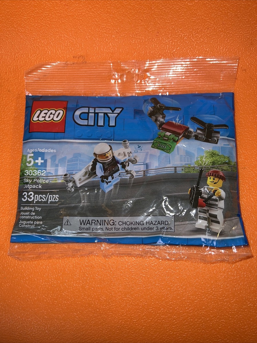 Sealed Lego City 30362 Sky Police Jetpack Polybag NIP Easter