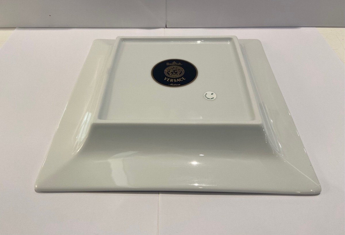 Versace Rosenthal - Medusa Red - Squared Change Tray 22 Cm