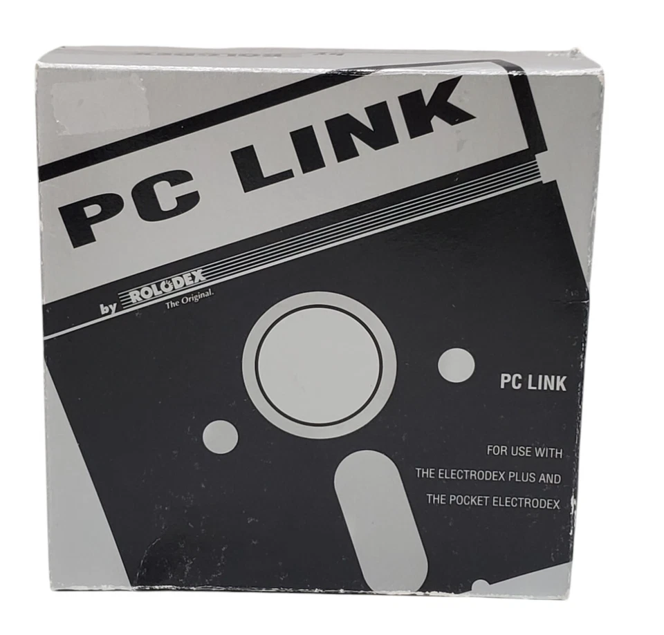 Rolodex Pc Link Cable Vintage Computing New NOS - Image 3 of 4