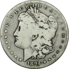 1892-S Morgan Silver Dollar $1, Very Good VG
