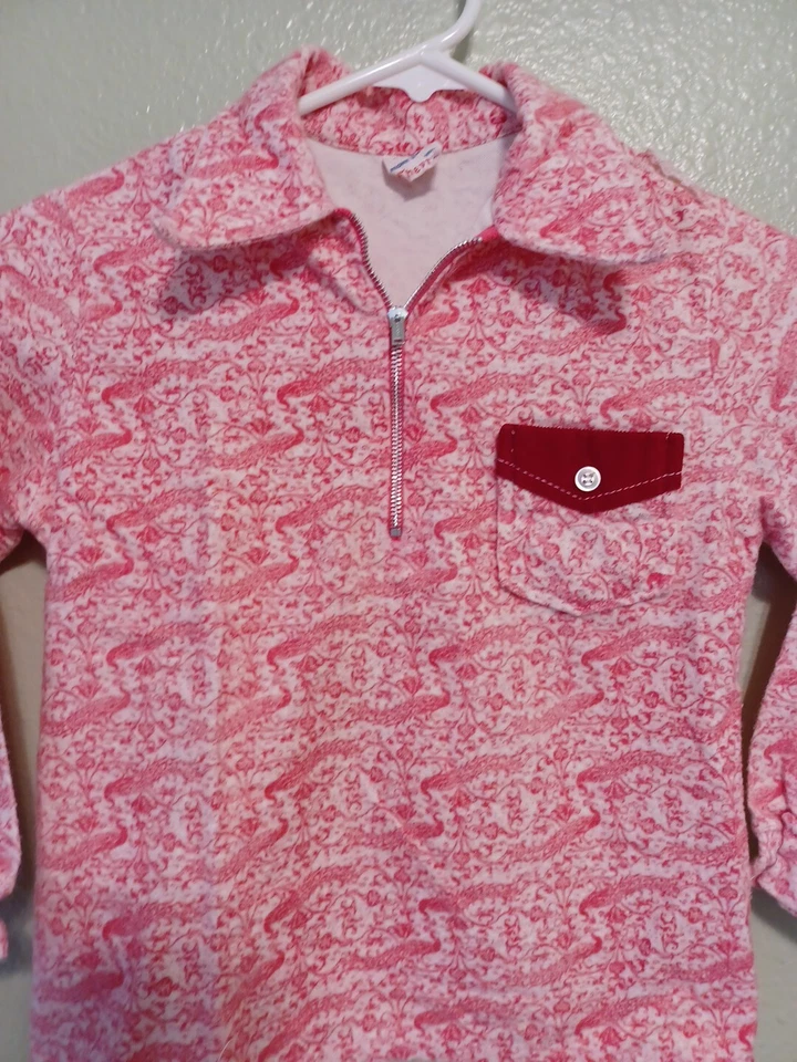 Vintage Girls/Child pullover long-sleeve Shirt Size 6 used As-Is - Изображение 2 из 4