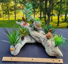 Homemade Artificial Succulent & Real Driftwoo...