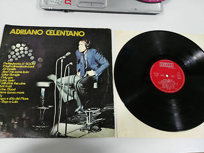 Adriano Celentano LP 12'' G+/G+ Spanish Edition 1978 Mega Rare Promotional