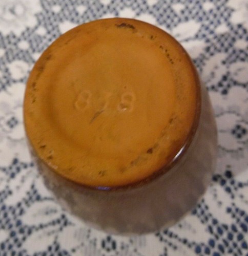FRANKOMA Brown Satin Syrup Pitcher Honey Jug # 838 - Picture 7 of 7