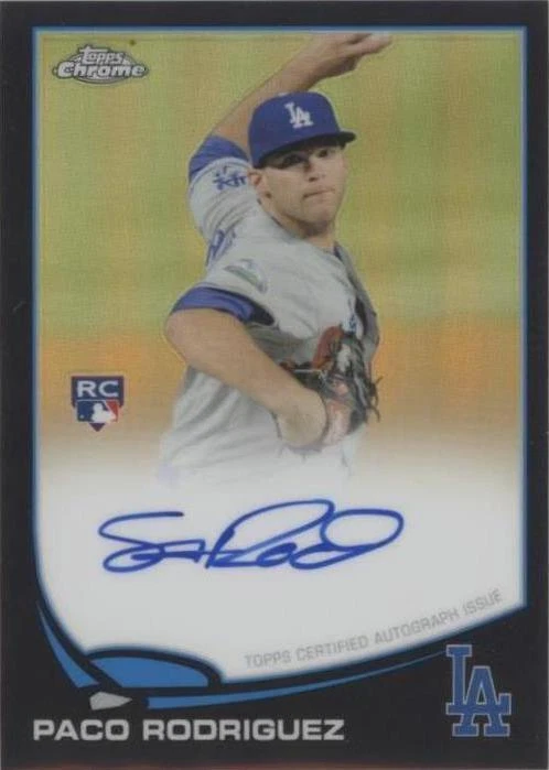 Rookie Autographs Black Refractor