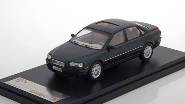 Volvo S80 1999 Premium X PRD444 1/43 DunkelgrüN Metall Limitiert Modellauto Ixo-image