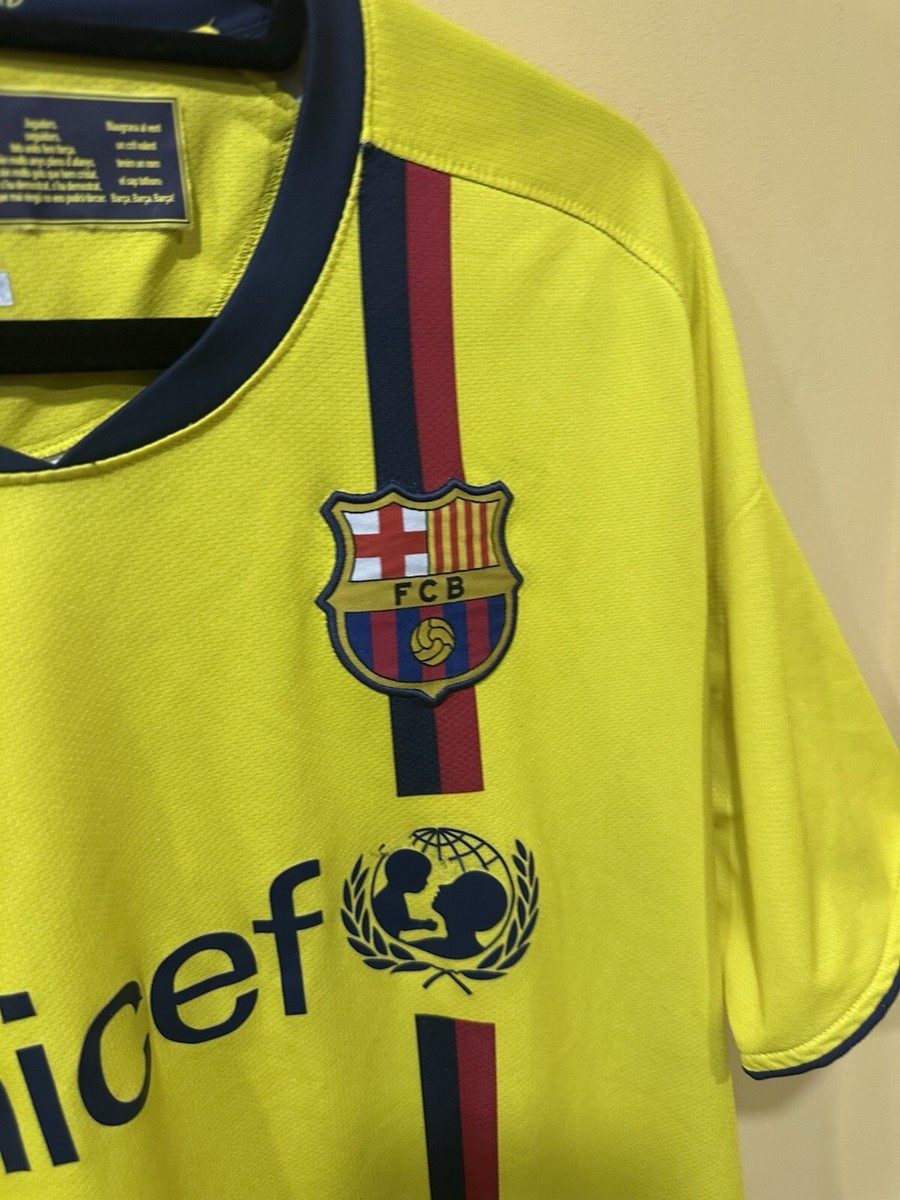 2008-2009 FC Barcelona Barca Jersey Shirt Camiseta unicef