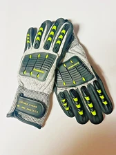 Ironwear 4891 - Medium - Impact Resistant Gloves - Gray/White -  Cut 3 - New