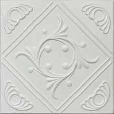 DIY Decor Glue-up Ceiling Tile R2W Anet  20 x 20  Plain White Limited time Sale!