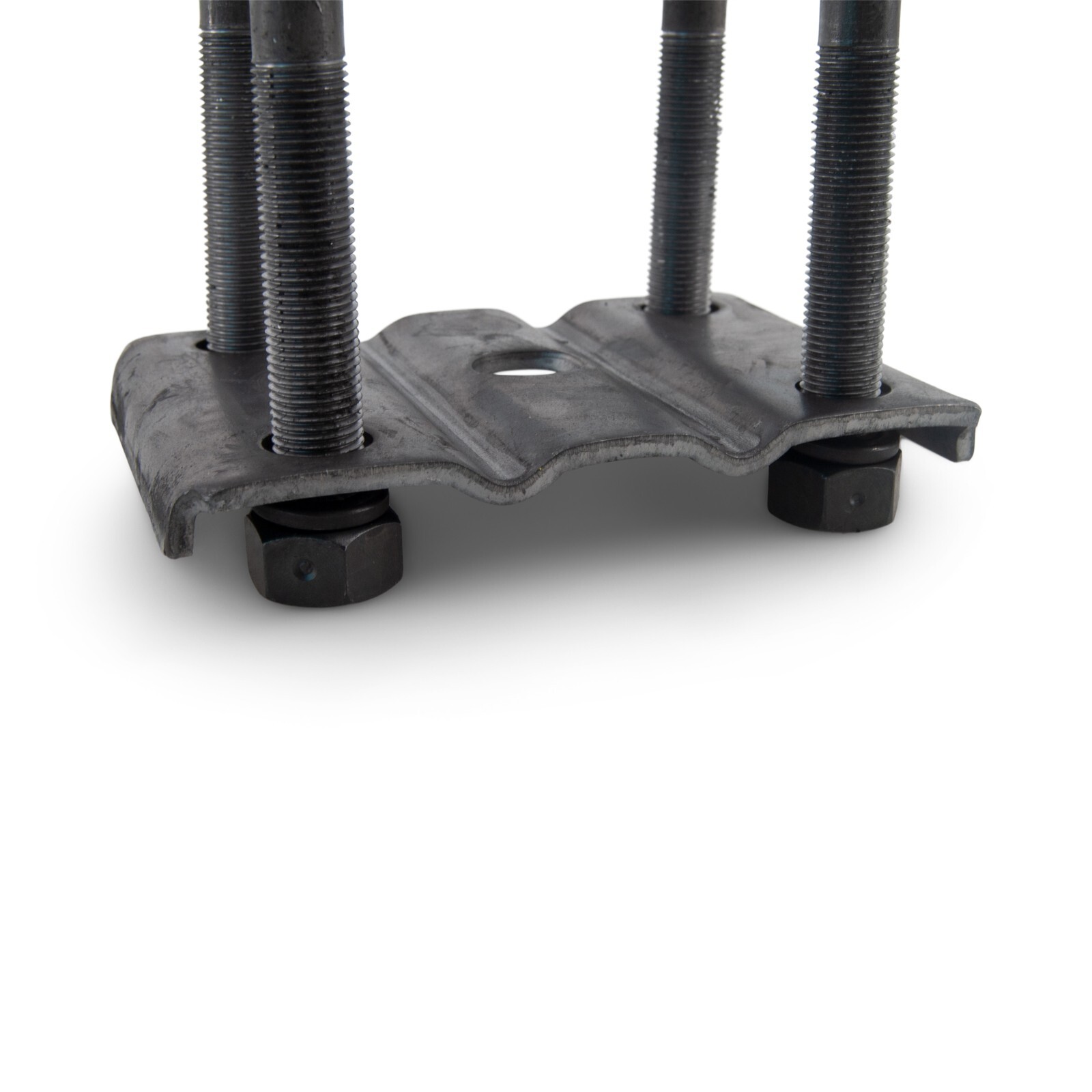 Utility Trailer Leaf Spring 3" Round Axle UBolt Kit Steel U bolts 9/16