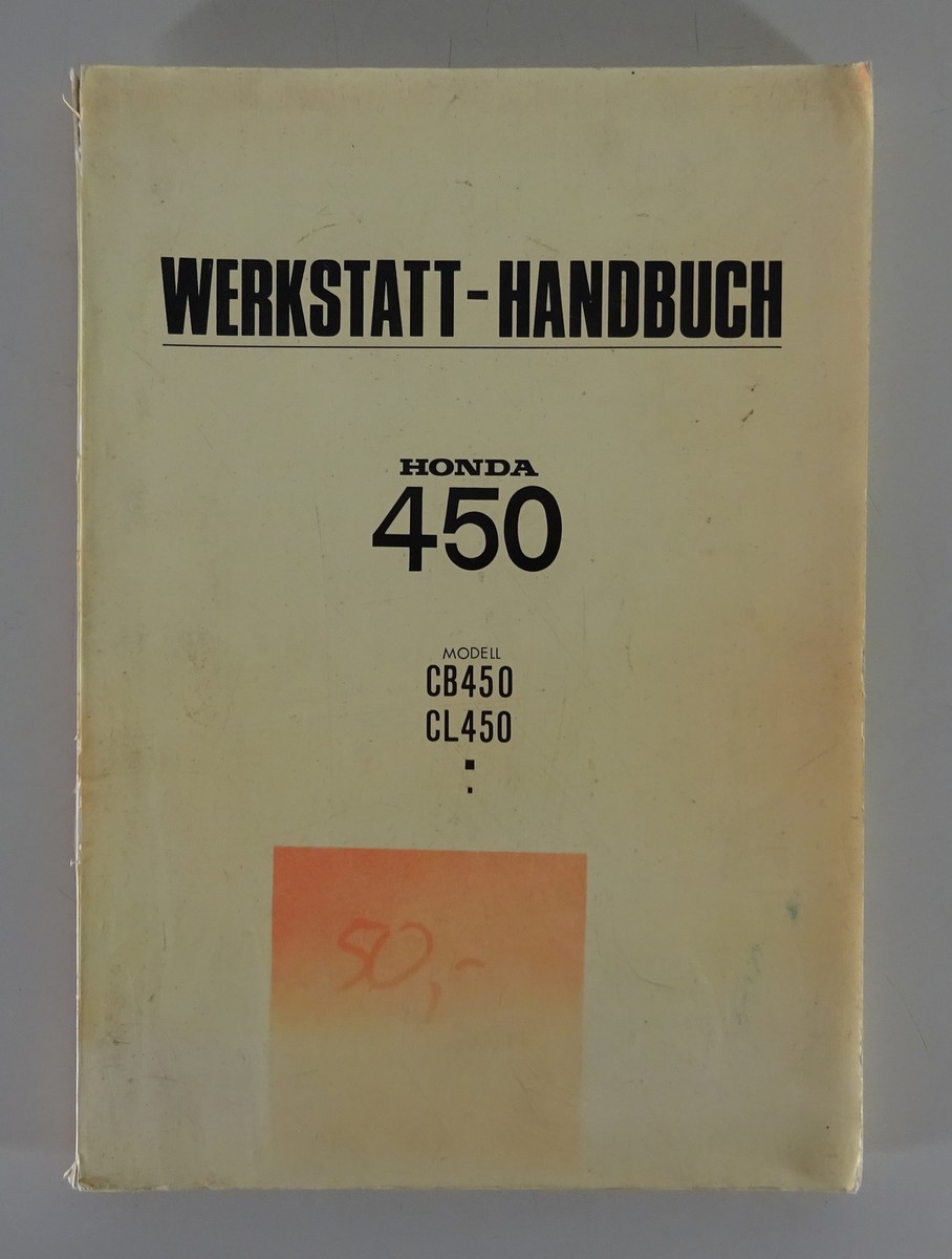 Workshop Manual Honda CB 450 / CL 450 Stand 06/1970 | eBay