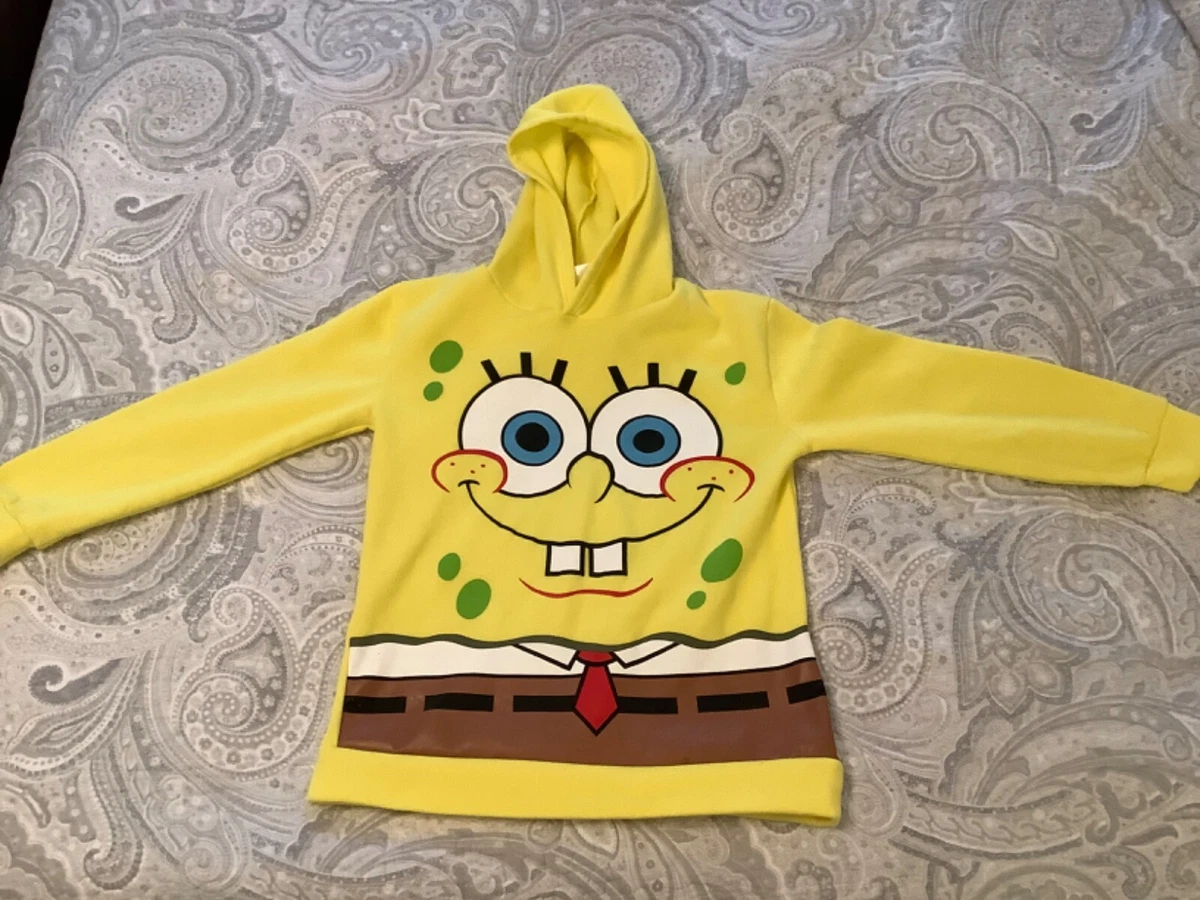 Yellow hotsell spongebob sweatshirt