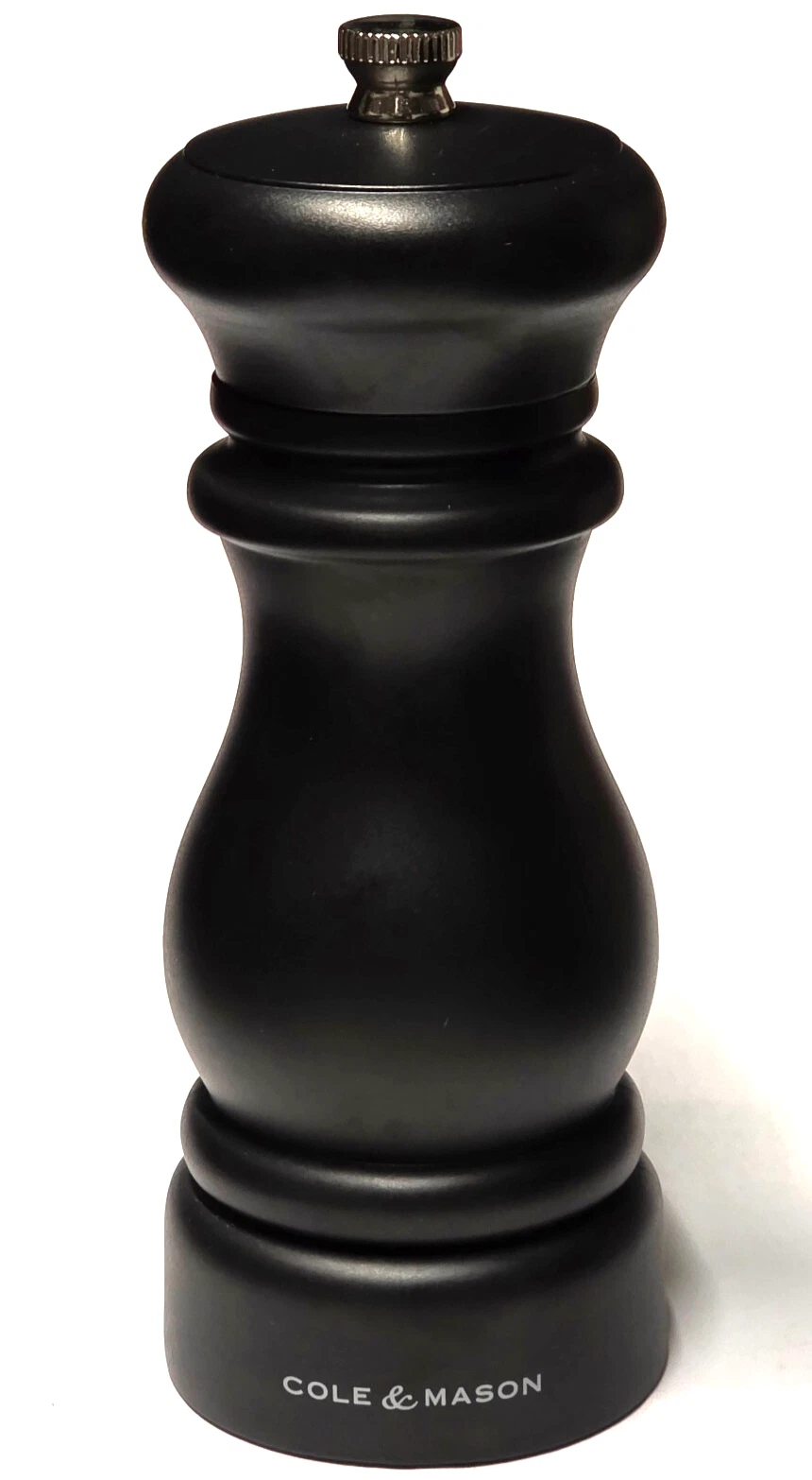 Cole & Mason 6" high Black Pepper Grinder