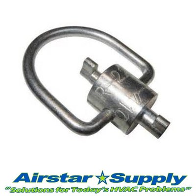 Tamper-Resistant Refrigerant Novent Locking Cap Multi Key Tool for 410A & 22