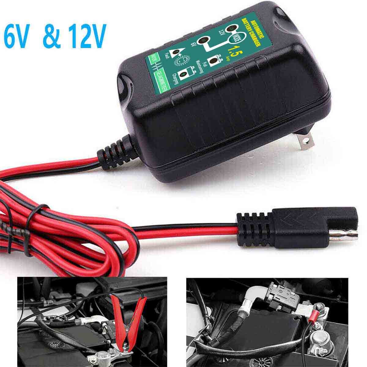 AGM GEL Battery Charger Maintainer Trickle for Harley Davidson