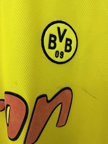 Borussia Dortmund BVB matchgetragenes Trikot Bundesliga 2002/2003 Madouni - Bild 7 von 13