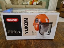 Oregon Yukon Safety Helmet combination - Mask and Ear Defenders