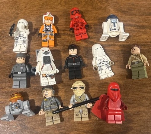 LEGO Star Wars Minifigure Lot Snowtroopers Sith Guard R2-D2 Pilot