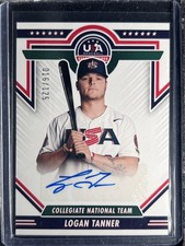Tanner, Logan - 2022 USA Baseball Stars & Stripes - Autograph - 16/125 - INV