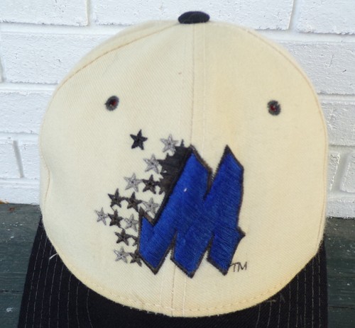 Vintage Orlando Magic New Era The 59/50 Pro Wool Hat Size 7 made in USA - Picture 2 of 22