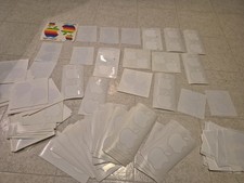 Authentic Apple White Logo Sticker Decal 2-per-sheet Lot Over 100 sheets