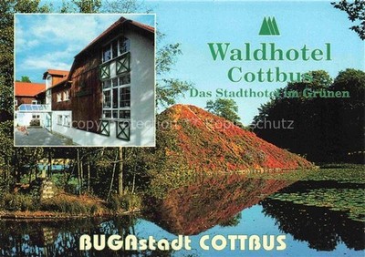 COTTBUS Waldhotel Cottbus im Gruenen mit Weiher
