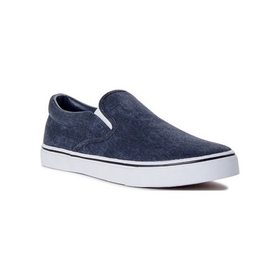 NEW Slip-On Sneakers Casual Canvas Shoes Clinton Grey Vans Style  Men s 13 NWT
