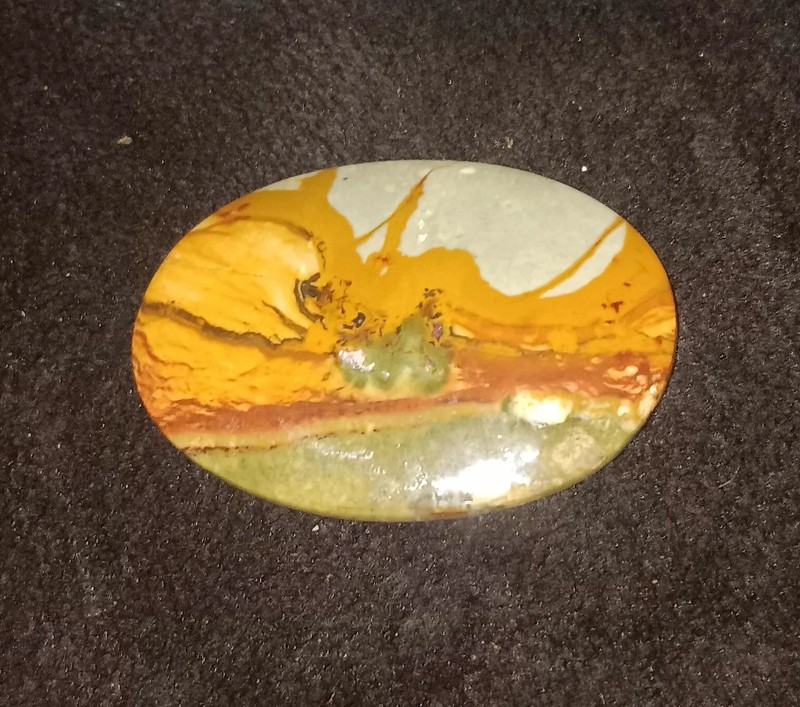 Rockey Butte Picture Jasper (Xl Cabonchon.