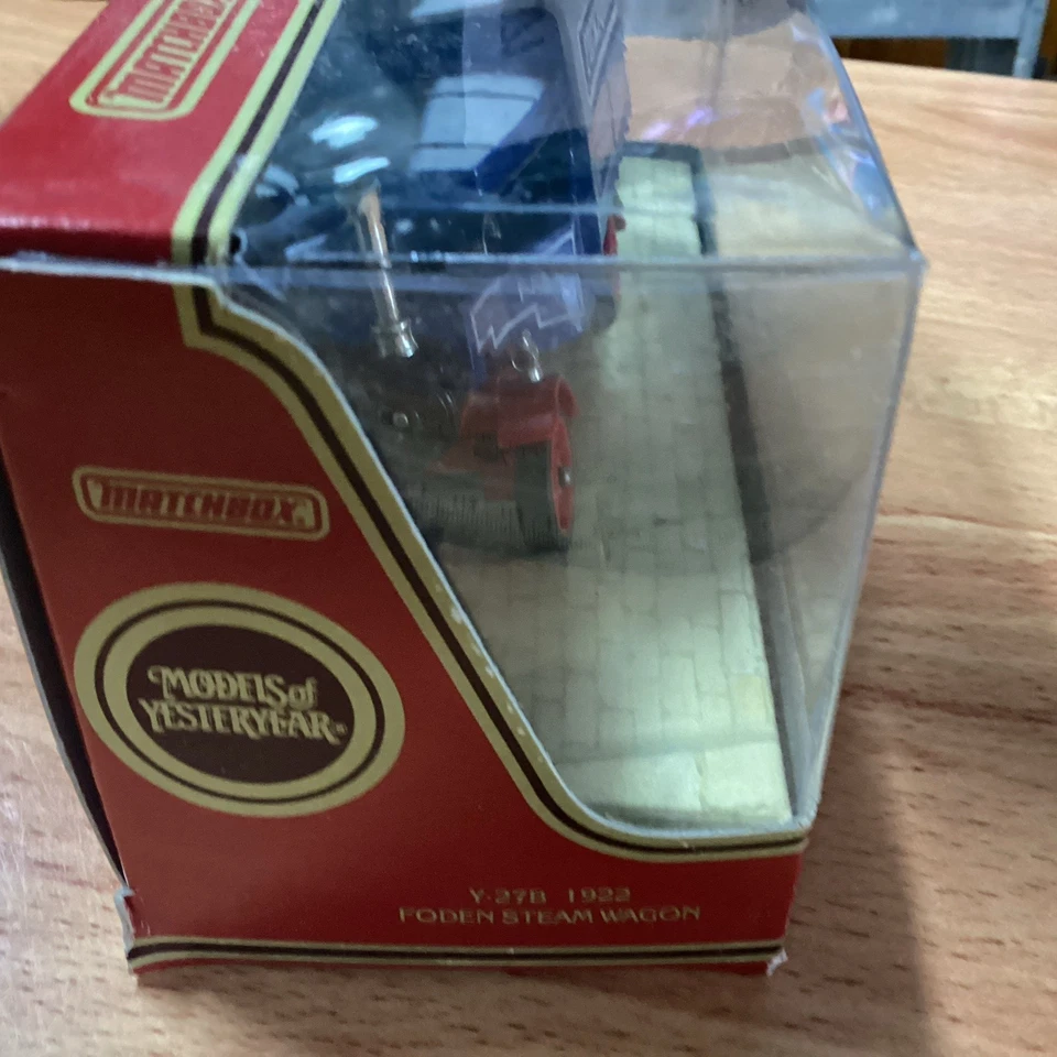 Matchbox Models of Yesteryear Y-27 1922 Foden Steam Lorry Pickfords New Vintage  - Image 4 of 4