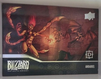Andariel - Blizzard Legacy Collection Diablo #35 UPPER DECK NM Pack Fresh!