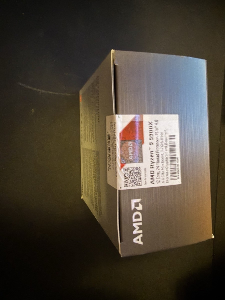 AMD Ryzen 9 5900X Desktop Processor (4.8GHz, 12 Cores, Socket AM4