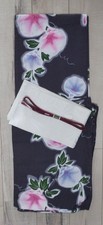  New item Freshly tailored yukata, morning glory pattern, vertical striped