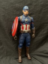 Captain America 12 in Talking Action Figure Marvel 2015 Avengers MCU With Shield