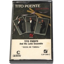 Tito Puente - Goza Mi Timbal (Cassette Tape 1990) Latin Jazz PLAY TESTED