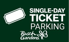Busch Gardens Free Parking Pass  ($40)