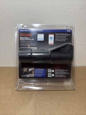 Curt 51180 Echo Mobile Electric Proportional Trailer Brake Control w/ Bluetooth