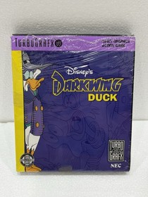 Darkwing Duck TurboGrafx-16 Complete CIB w/Shrink wrap