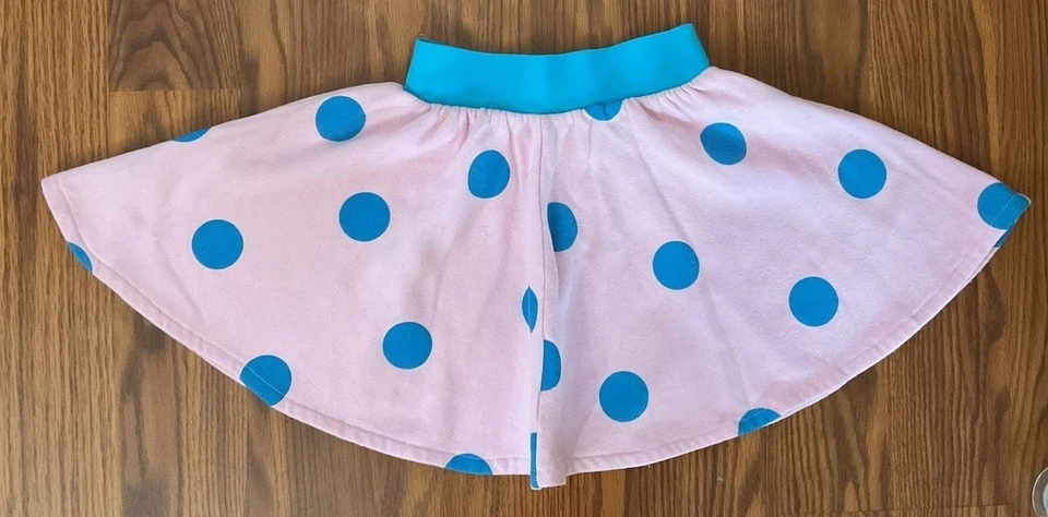 Vintage Sweet Potatoes Tm Sz 5 Pink/blue Polka Dot Skirt  - Image 4 of 4