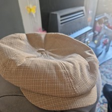 Newsboy Cap Men’s Summer Flat Cap – Classic 6 Panel Black Vintage Inspired Look