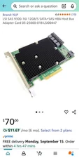 LSI SAS 9300-16I 12Gb/s SATA+SAS HBA Host Bus Adapter Card