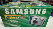 Samsung Digimax 130 1.3MP Digital Camera - Silver NIB VINTAGE